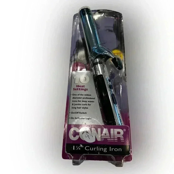 CONAIR Supreme 10 Curling Iron 1- 1/4" For Wave & Curls Brand New & Factory Seal - Picture 1 of 9